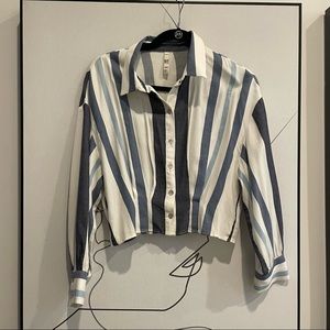 Blue Stripped Blouse